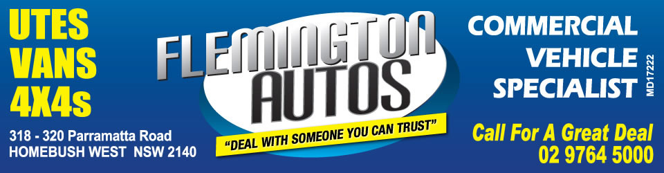Logo for Flemington Autos | Homebush | 02 9764 5000